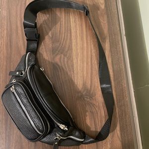 Faux leather adjustable Fanny pack